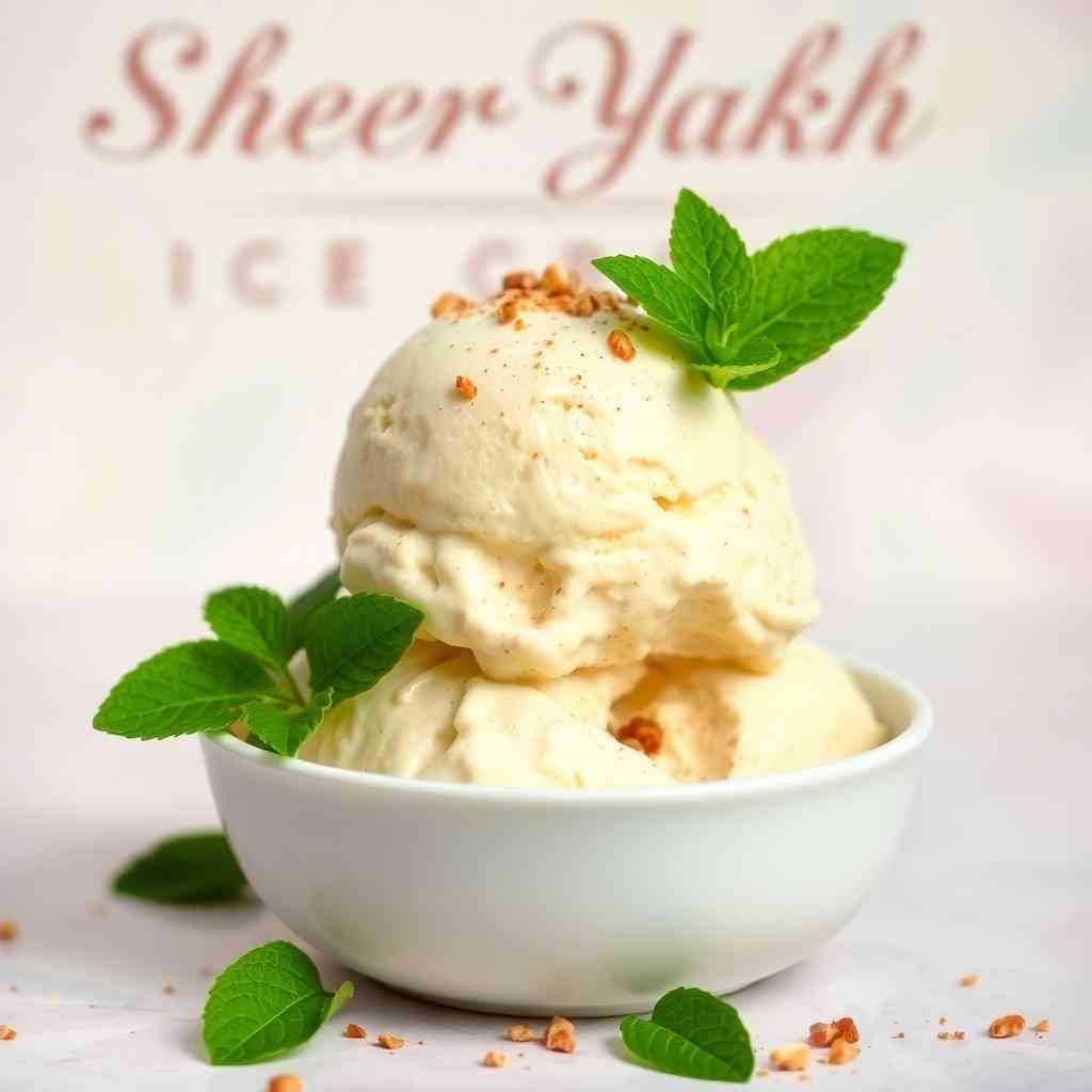 Sheer Yakh Easy No-Churn Ice Cream Homemade Recipe